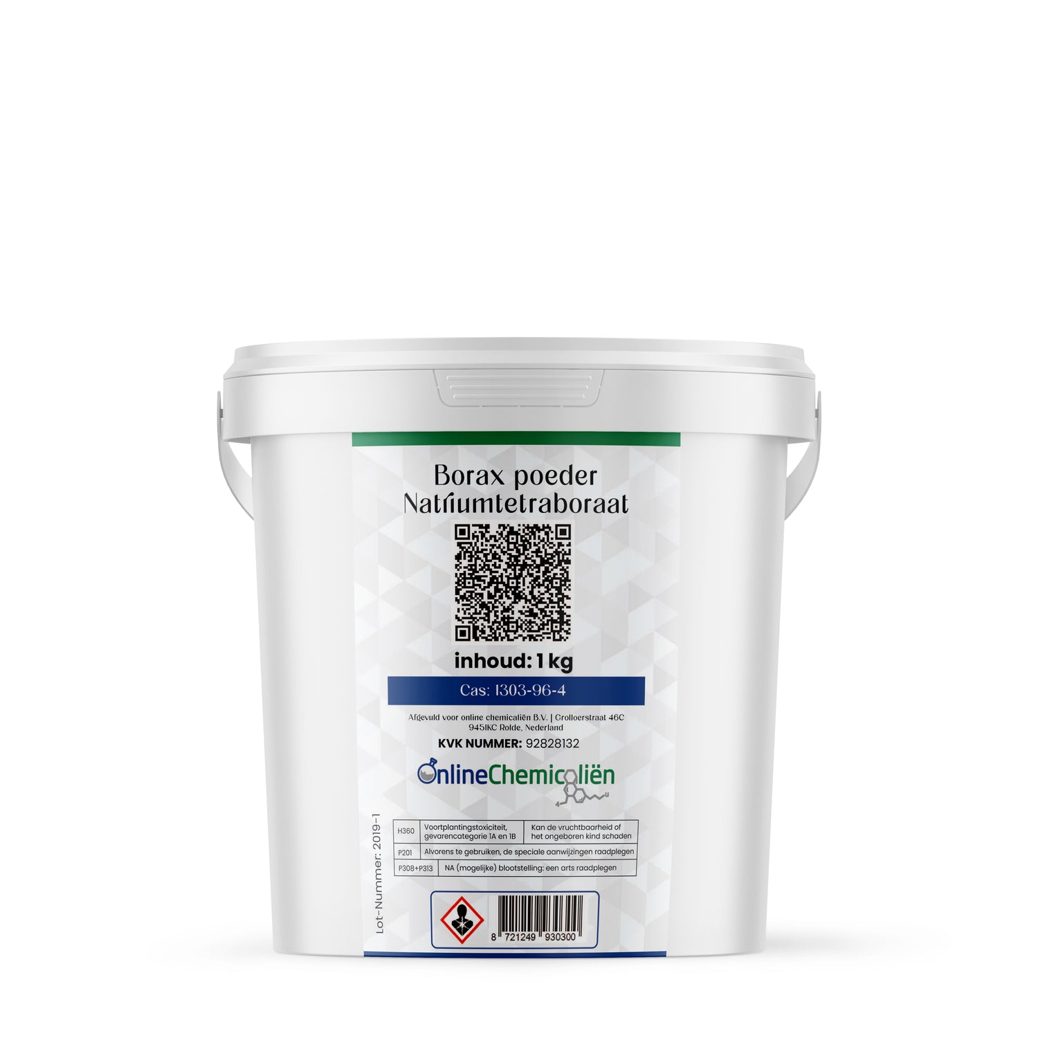 Borax poeder - Natriumtetraboraat - 1 kg kopen Online Chemicaliën