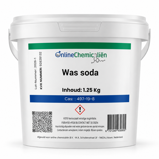 Was soda - natriumcarbonaat